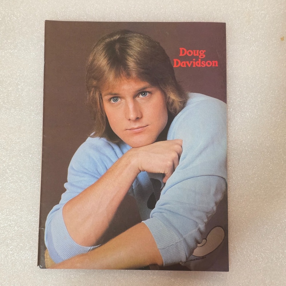 Doug Davidson Christopher Rich Vintage 8x10 Color Poster 1980s Magazine Clipping